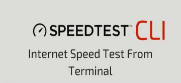 How to check Internet Speed via Terminal?